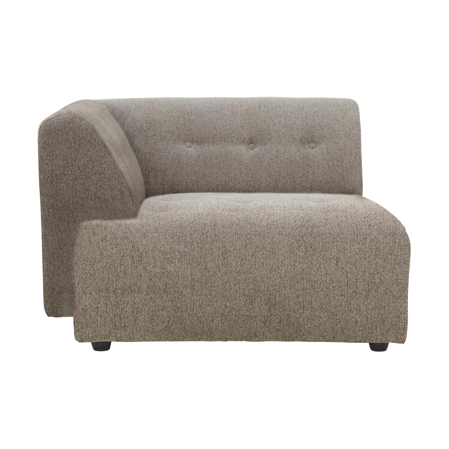 HKliving Vint bank left divan Sneak Beige