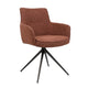 HelloChair HC10 Qube eetkamerstoel spinpoot bruin Lodge Hazel