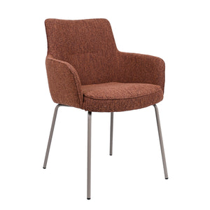 HelloChair HC10 Qube eetkamerstoel vierpoot beige Lodge Hazel