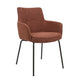 HelloChair HC10 Qube eetkamerstoel vierpoot bruin Lodge Hazel