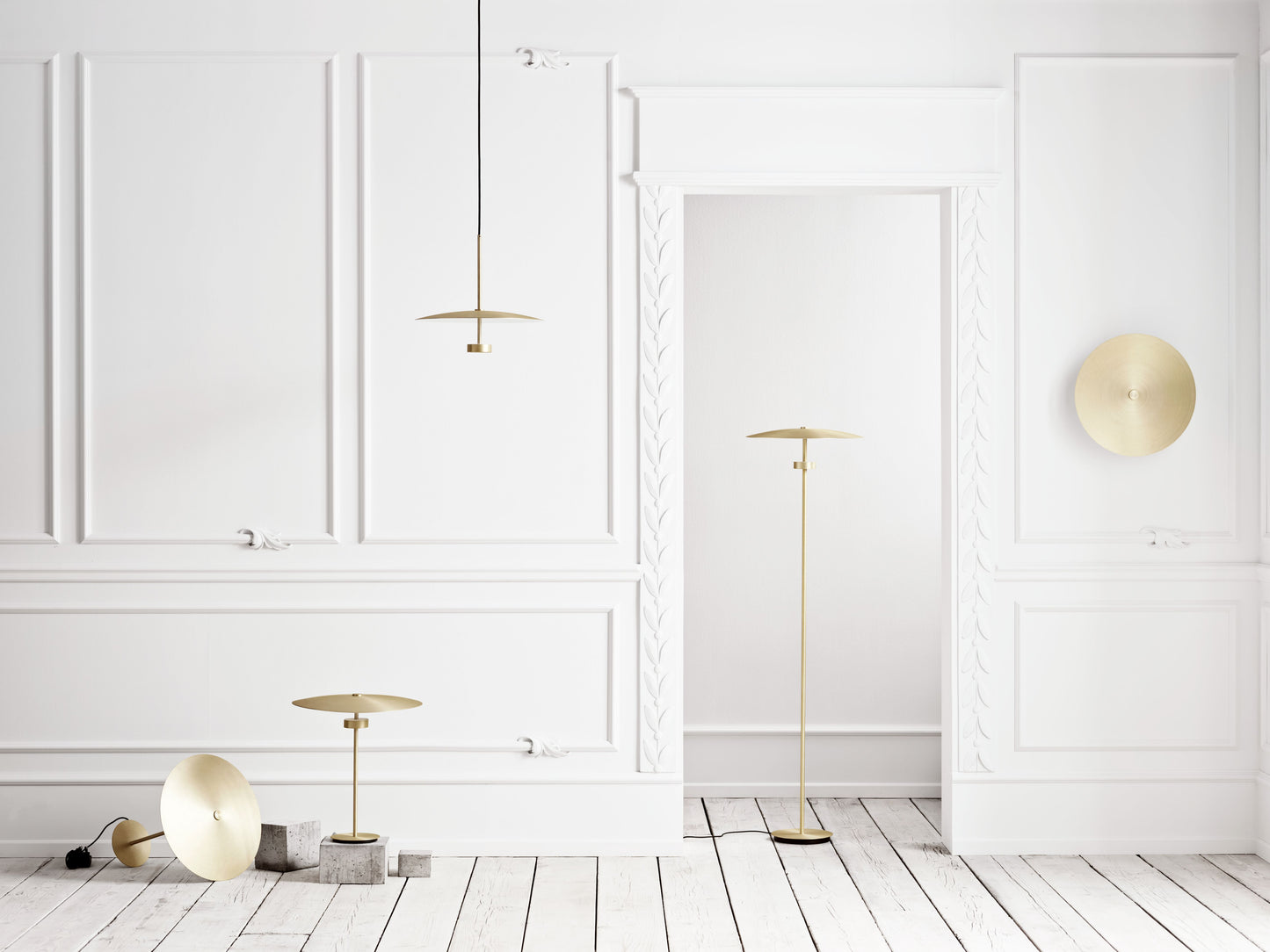Bolia Reflection vloerlamp Brass