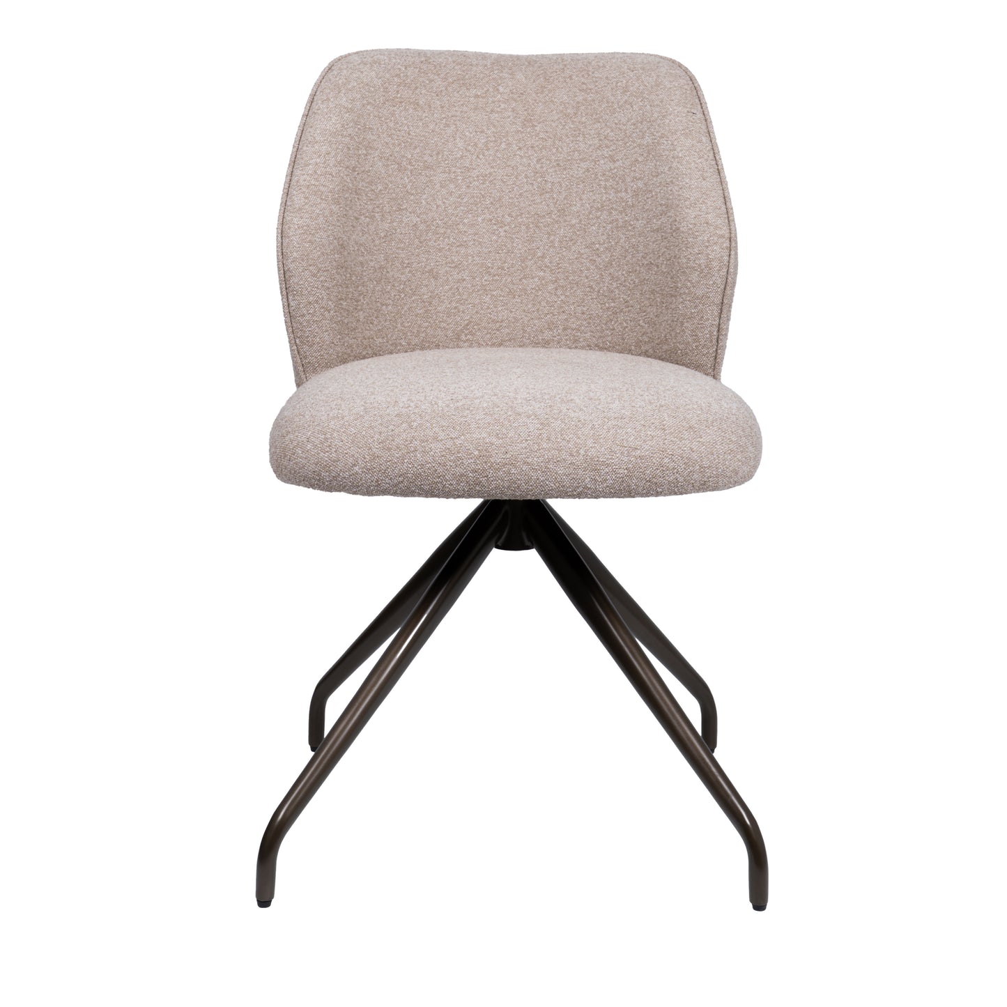 HelloChair HC21 Rivi eetkamerstoel Lake Oats spinpoot anodic brown