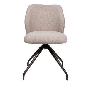 HelloChair HC21 Rivi eetkamerstoel Lake Oats spinpoot anodic brown
