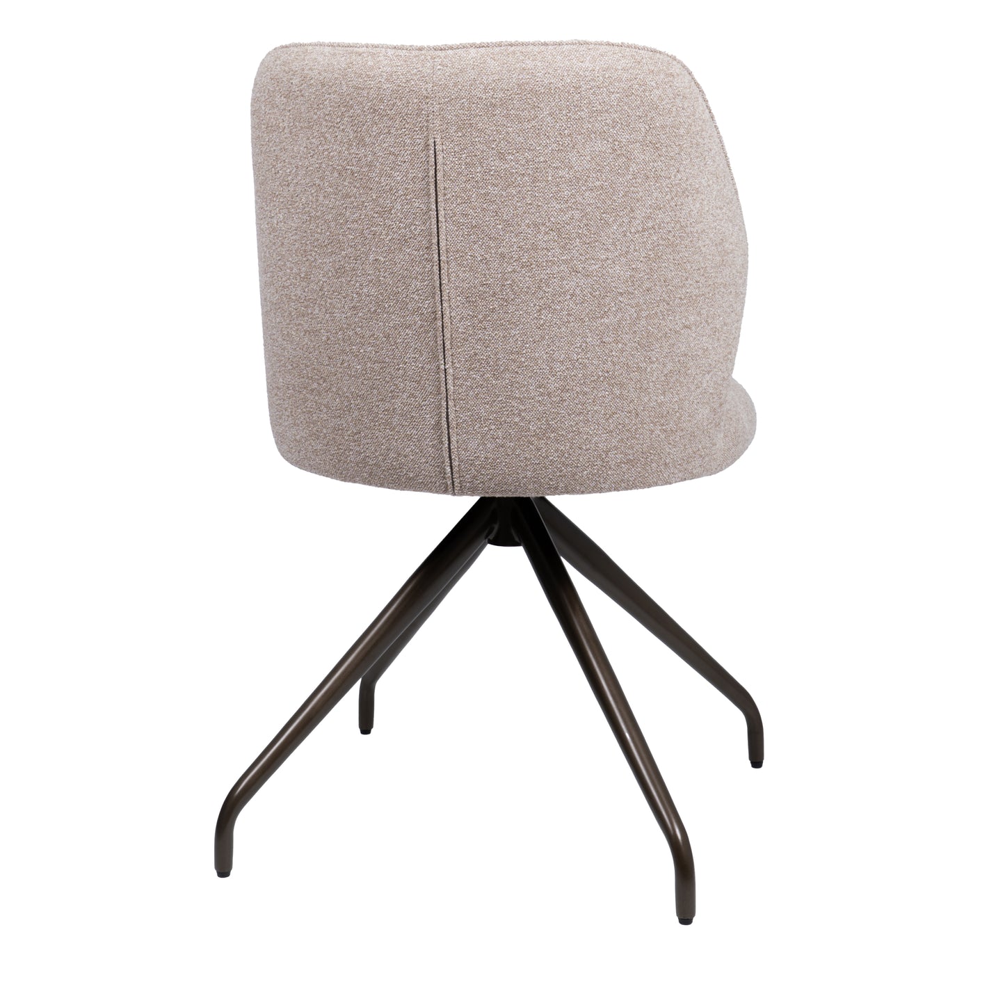 HelloChair HC21 Rivi eetkamerstoel Lake Oats spinpoot anodic brown