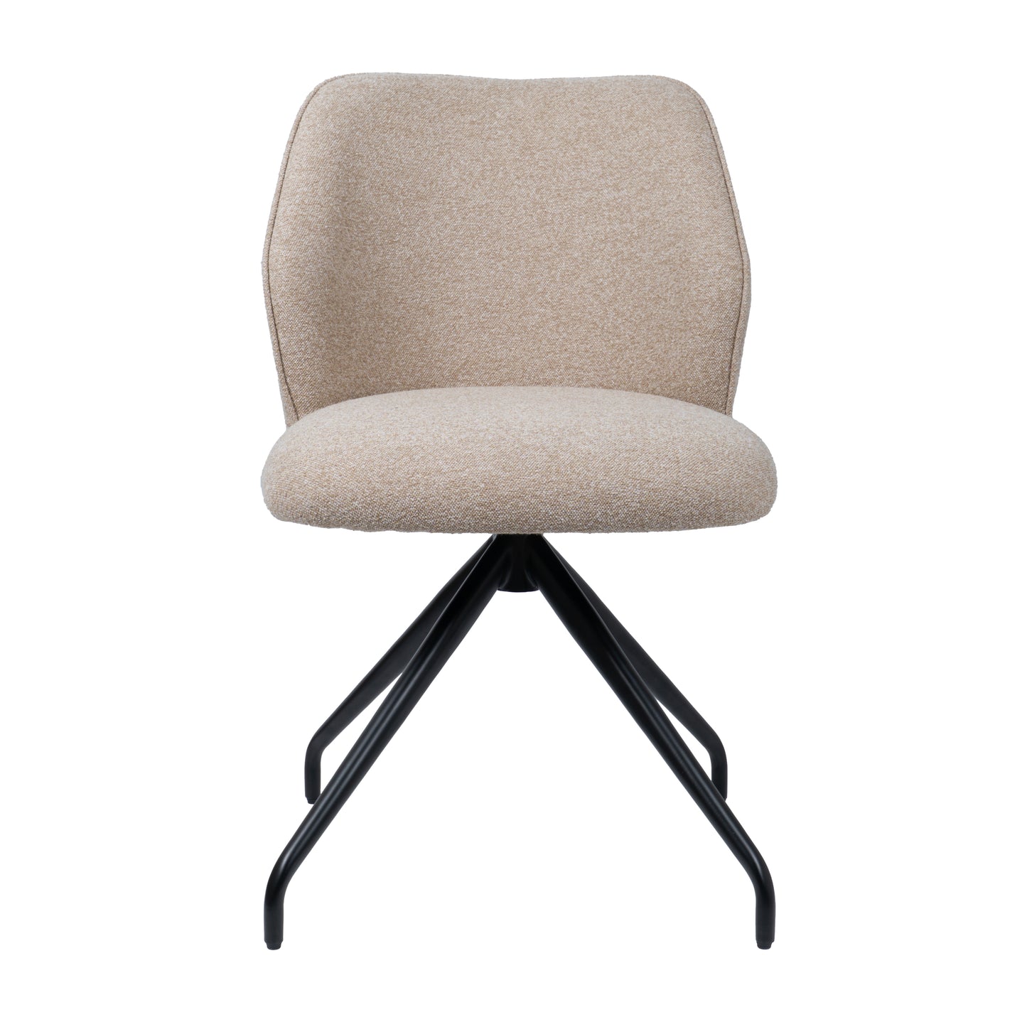 HelloChair HC21 Rivi eetkamerstoel Lake Oats spinpoot zwart