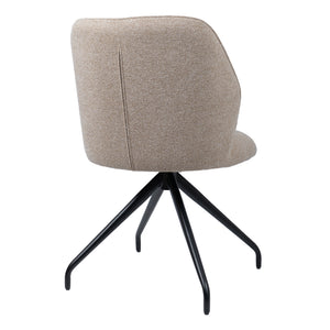 HelloChair HC21 Rivi eetkamerstoel Lake Oats spinpoot zwart