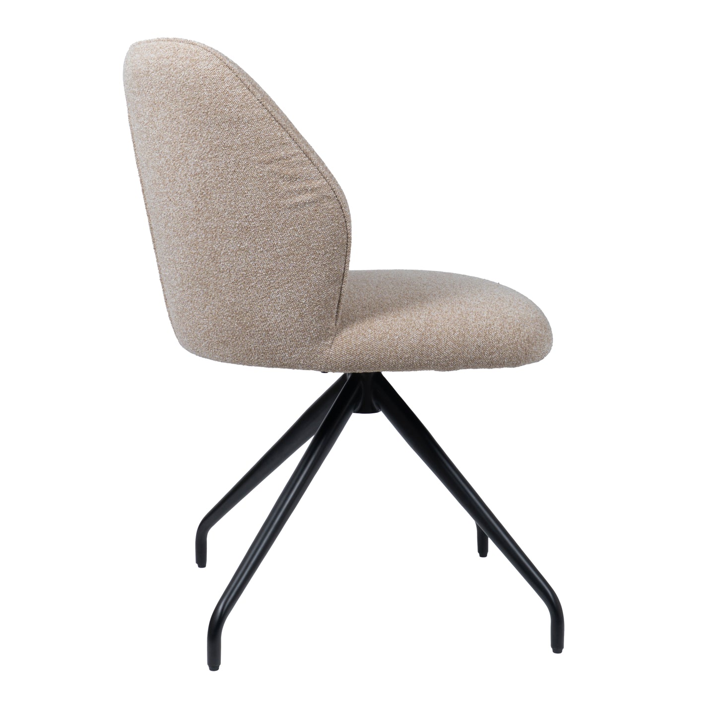 HelloChair HC21 Rivi eetkamerstoel Lake Oats spinpoot zwart