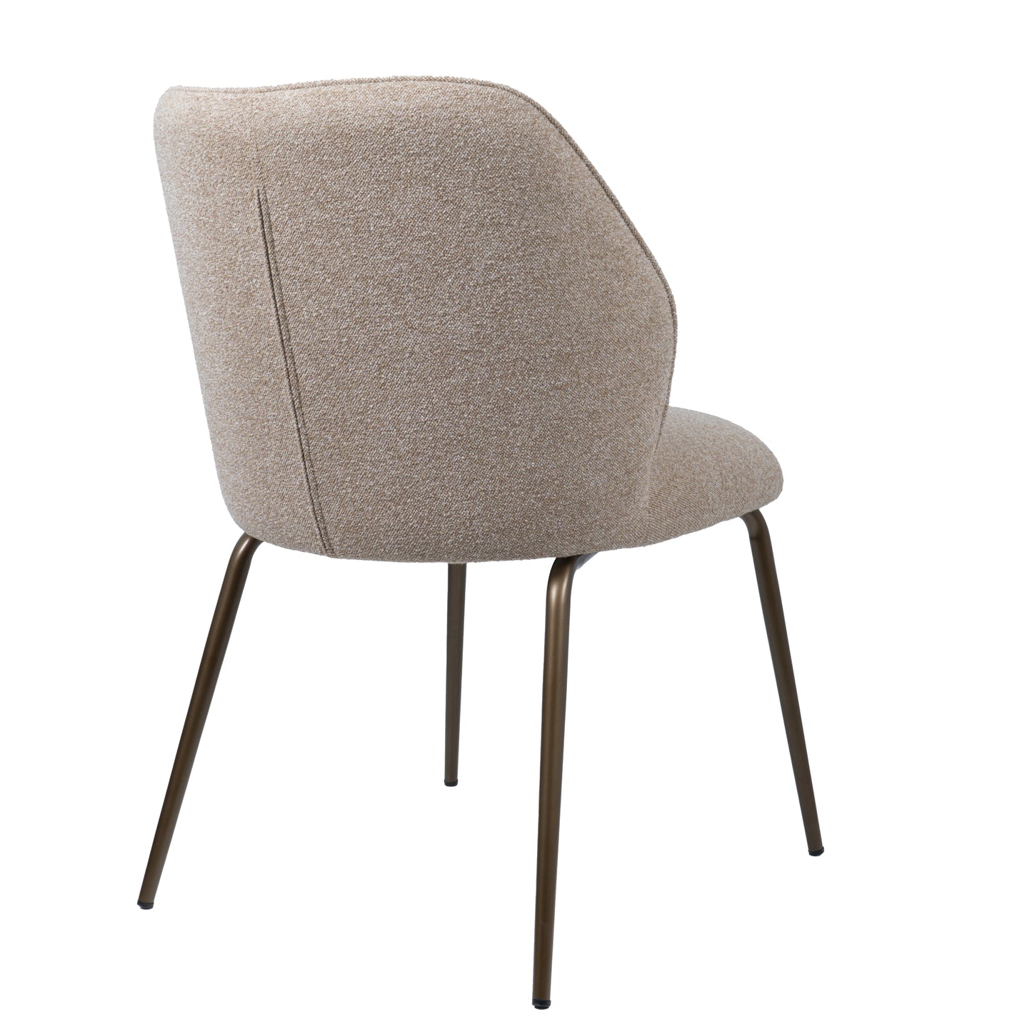 HelloChair HC21 Rivi eetkamerstoel Lake Oats vierpoot anodic brown