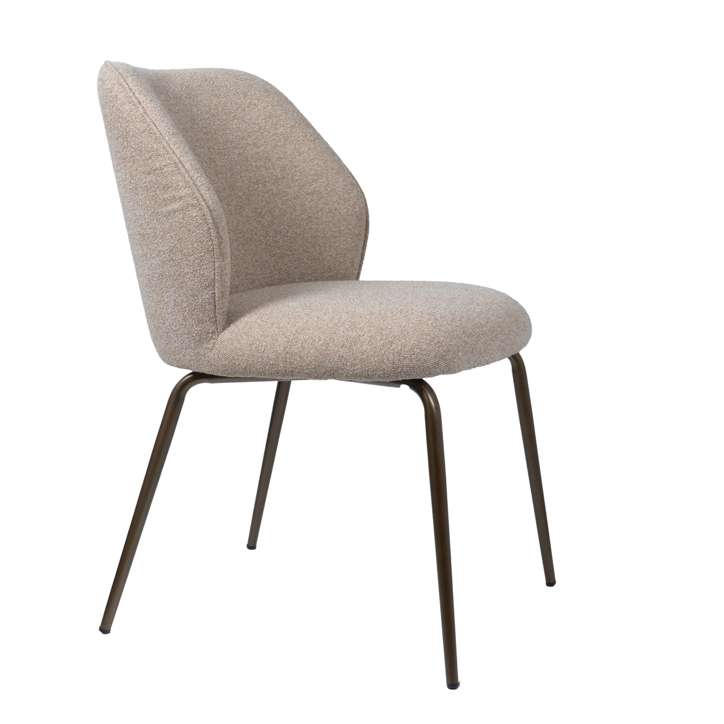HelloChair HC21 Rivi eetkamerstoel Lake Oats vierpoot anodic brown