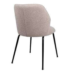 HelloChair HC21 Rivi eetkamerstoel Lake Oats vierpoot zwart