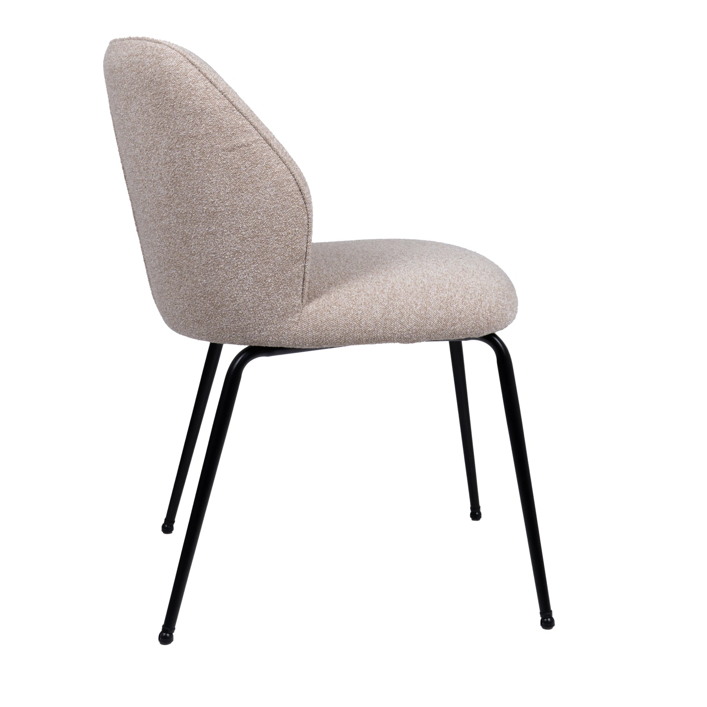 HelloChair HC21 Rivi eetkamerstoel Lake Oats vierpoot zwart