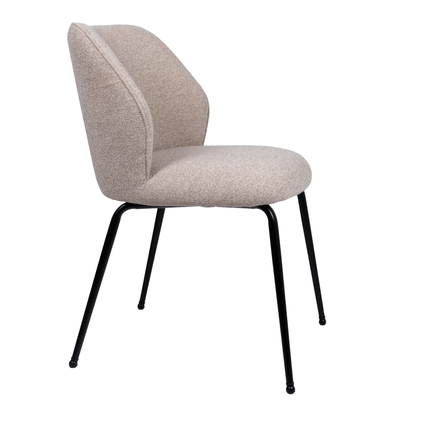 HelloChair HC21 Rivi eetkamerstoel Lake Oats vierpoot zwart