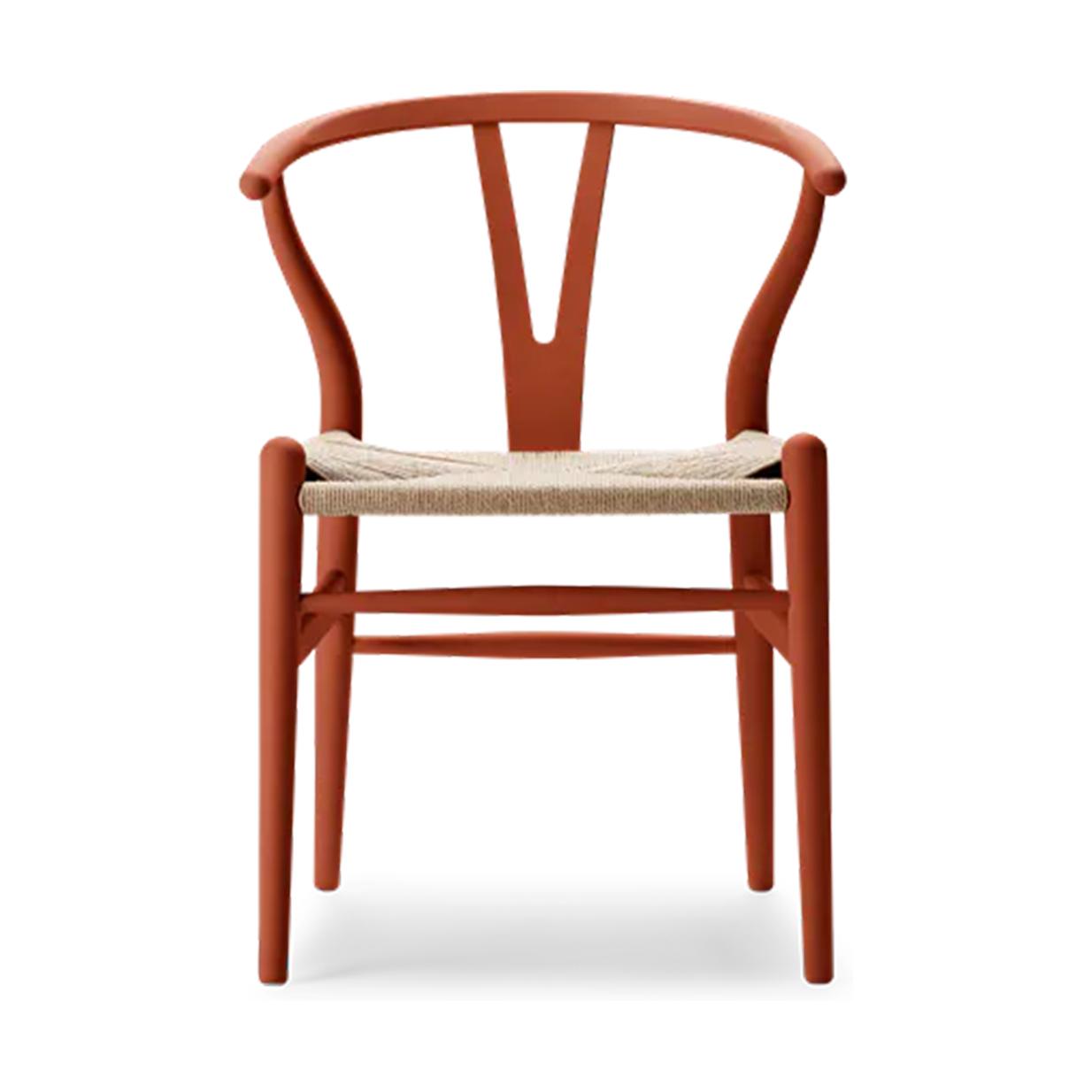 Carl Hansen & Søn CH24 Wishbone Soft eetkamerstoel Terracotta