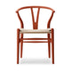 Carl Hansen & Søn CH24 Wishbone Soft eetkamerstoel Terracotta