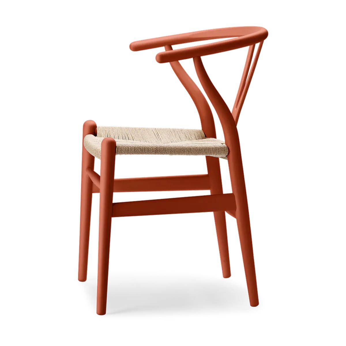 Carl Hansen & Søn CH24 Wishbone Soft eetkamerstoel Terracotta