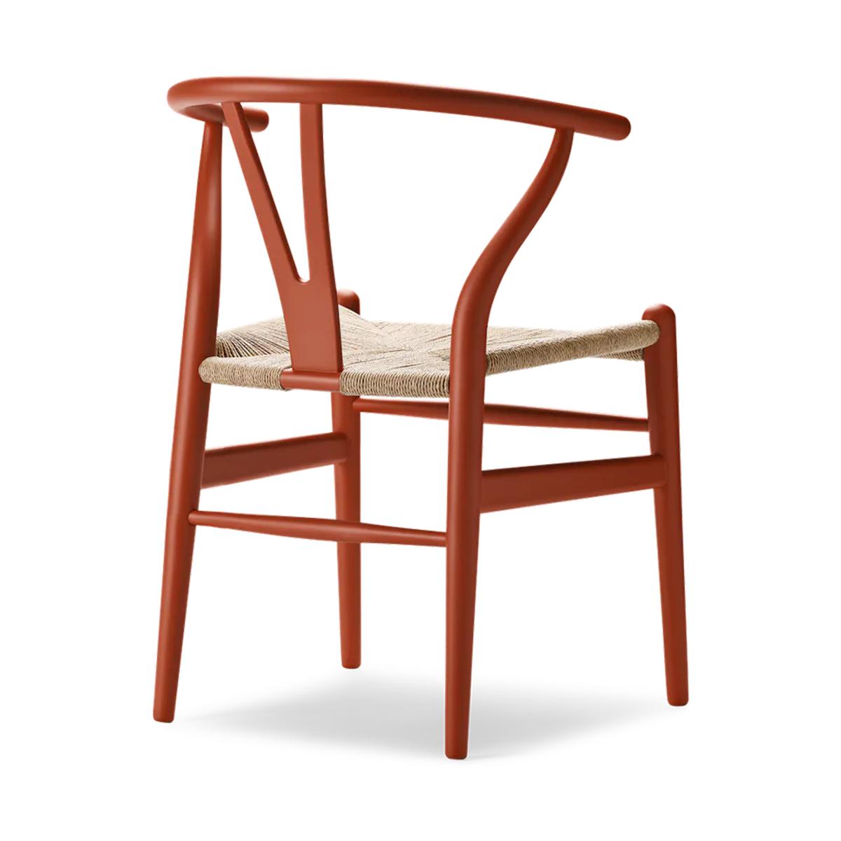 Carl Hansen & Søn CH24 Wishbone Soft eetkamerstoel Terracotta