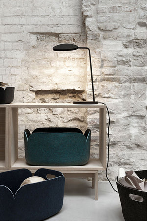 Muuto Restore Round opbergmand Black Melange