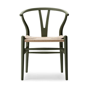 Carl Hansen & Søn CH24 Wishbone Soft eetkamerstoel Seaweed