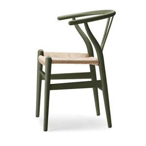 Carl Hansen & Søn CH24 Wishbone Soft eetkamerstoel Seaweed