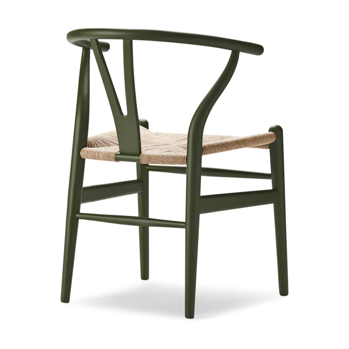 Carl Hansen & Søn CH24 Wishbone Soft eetkamerstoel Seaweed