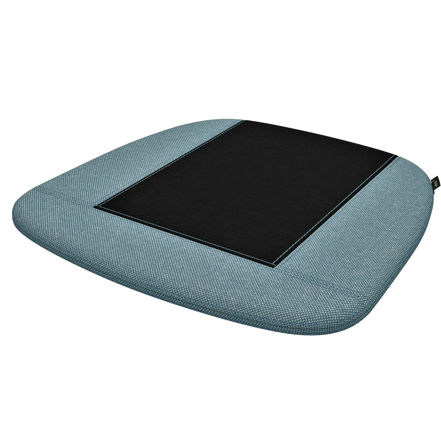 Vitra Eames zitkussen type A Hopsak Sea Blue Ivory