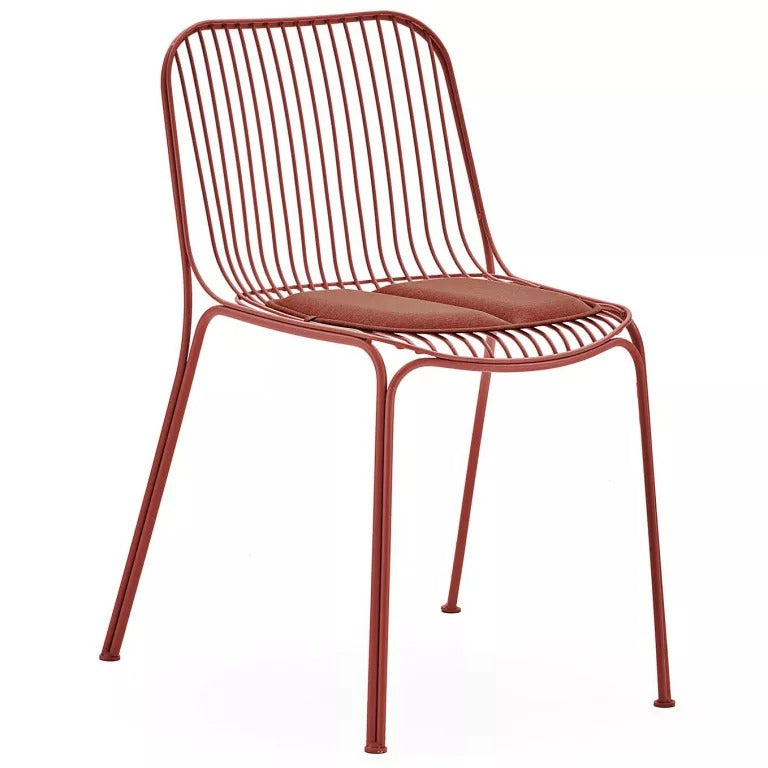 Kartell Hiray tuinstoel kussen rood