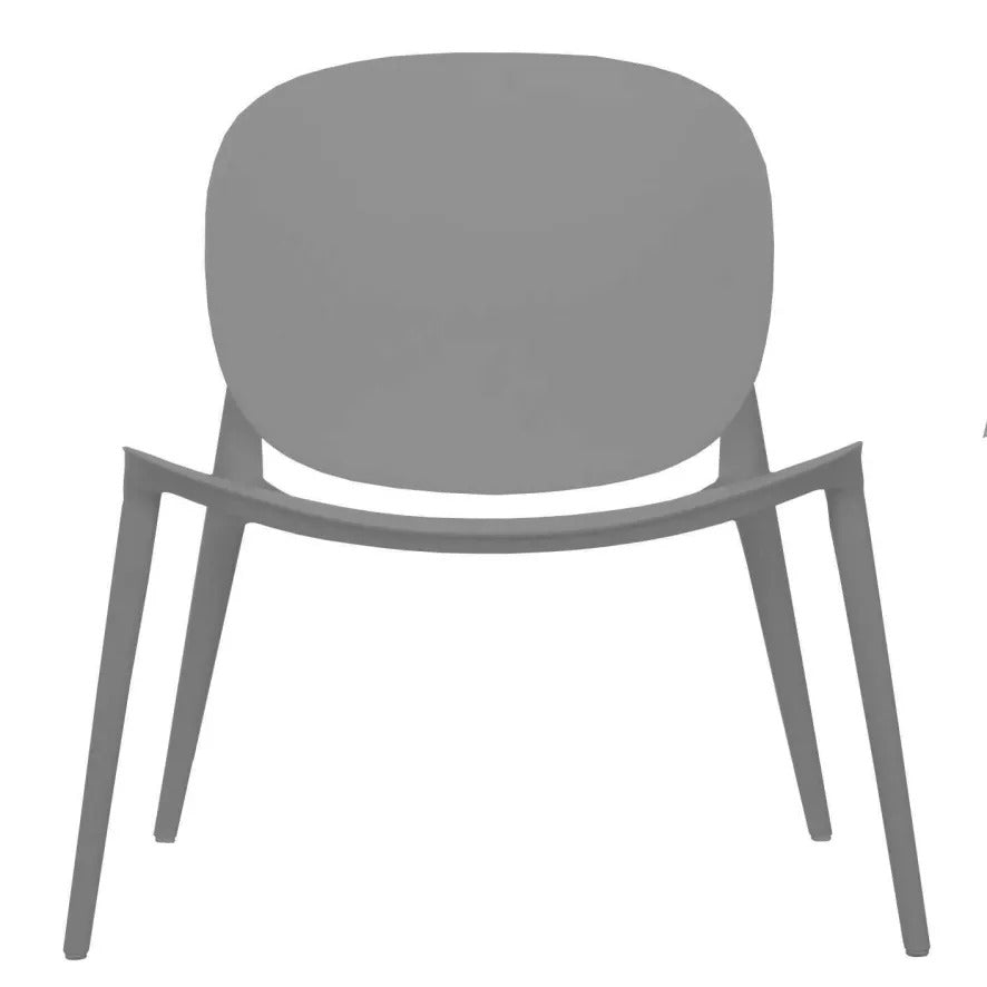 Kartell Be Bop fauteuil grijs