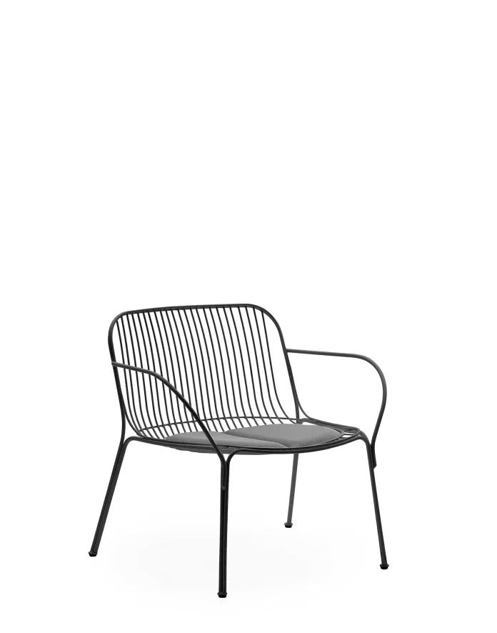 Kartell Hiray armstoel kussen Grijs