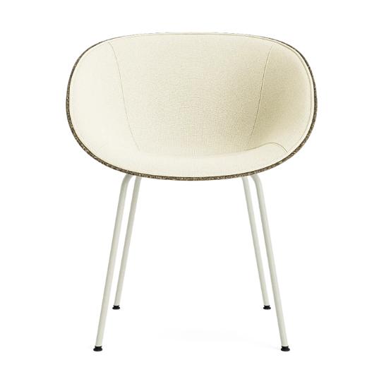 Normann Copenhagen Mat armstoel Zeewier gestoffeerd Hallingdal 100 creme