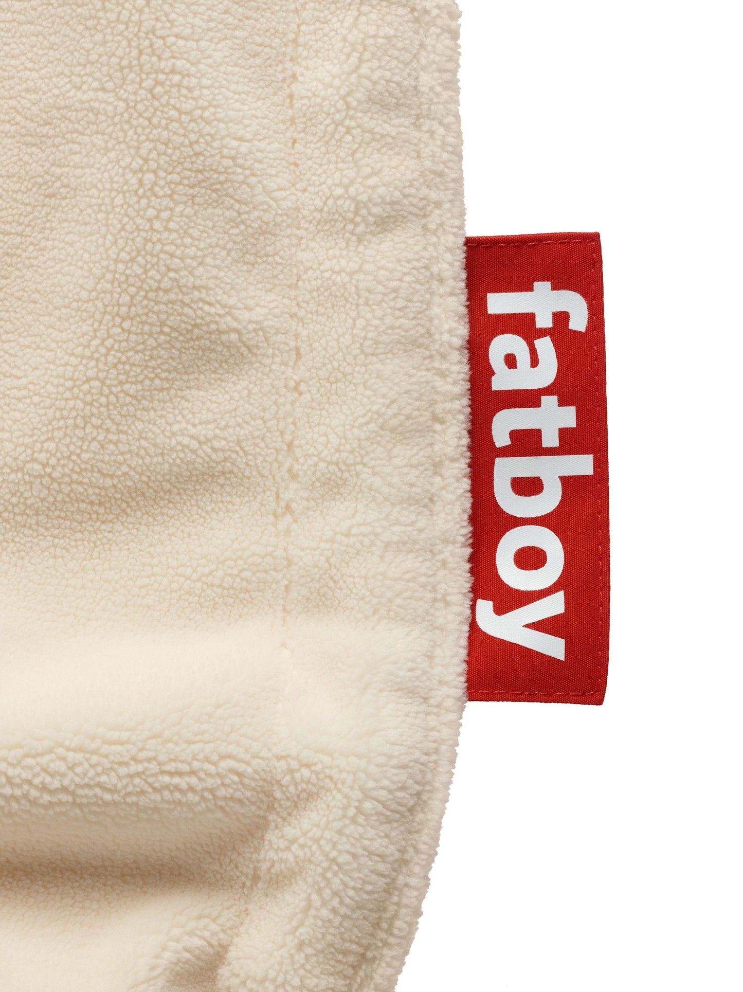 Fatboy Original Slim Teddy zitzak off-white