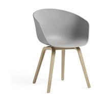 HAY About a Chair AAC 22 eetkamerstoel gelakt waterbasis concrete grey