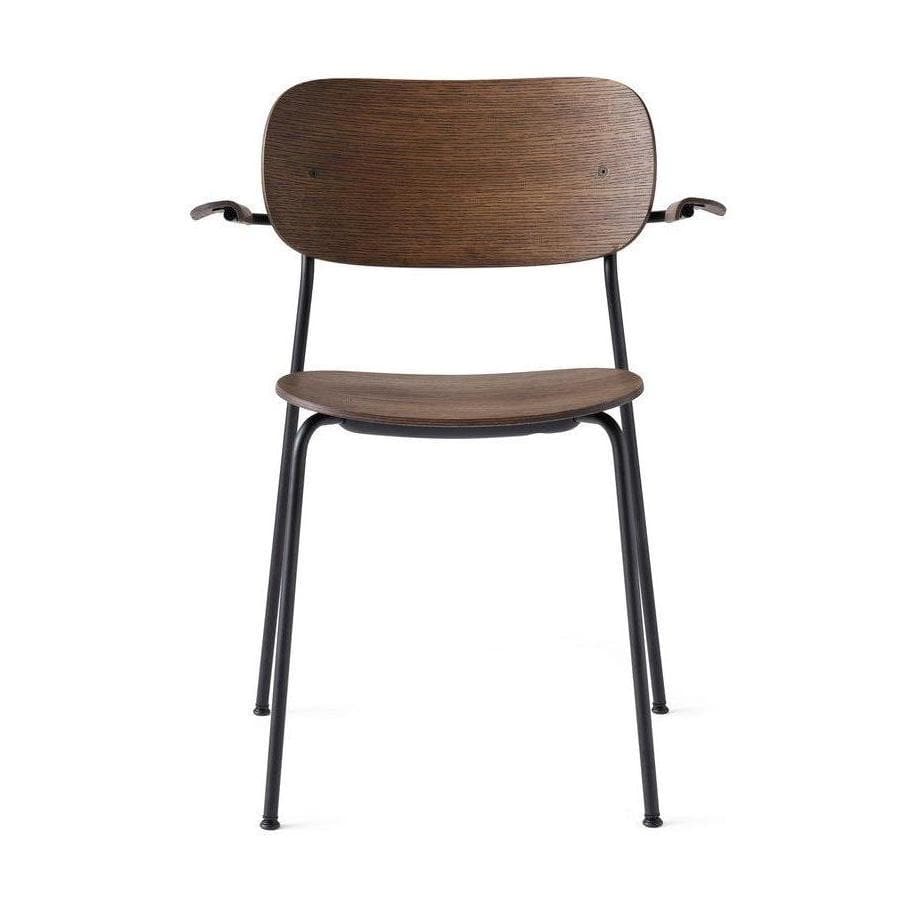 Audo Copenhagen Co Chair eetkamerstoel met armleuningen dark stained oak