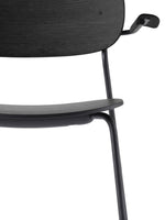 Audo Copenhagen Co Chair eetkamerstoel met armleuningen black oak