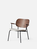Audo Copenhagen Co Chair fauteuil gestoffeerd lichtgrijs