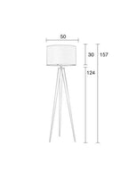 Zuiver Tripod lamp wit