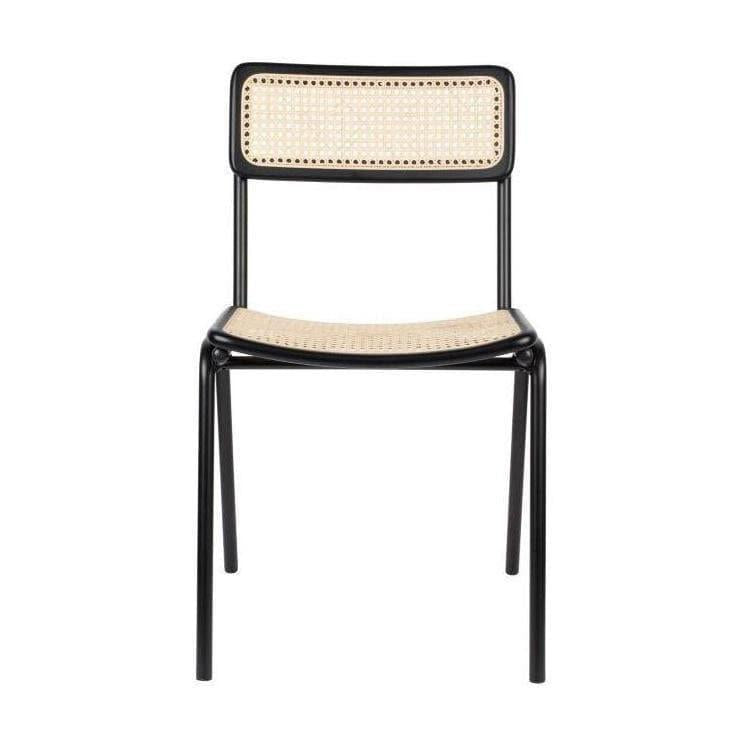 Zuiver Jort stoel black/natural