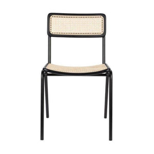 Zuiver Jort stoel black/natural