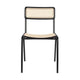 Zuiver Jort stoel black/natural