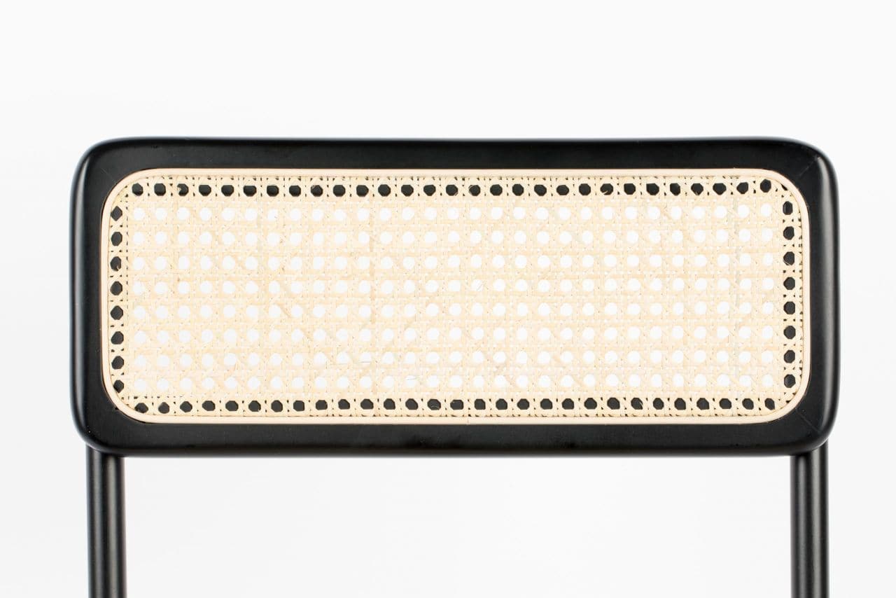 Zuiver Jort stoel black/natural