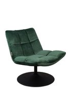 Dutchbone Bar fauteuil Velvet Green