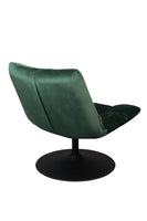 Dutchbone Bar fauteuil Velvet Green