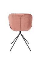 Zuiver OMG stoel velvet old pink