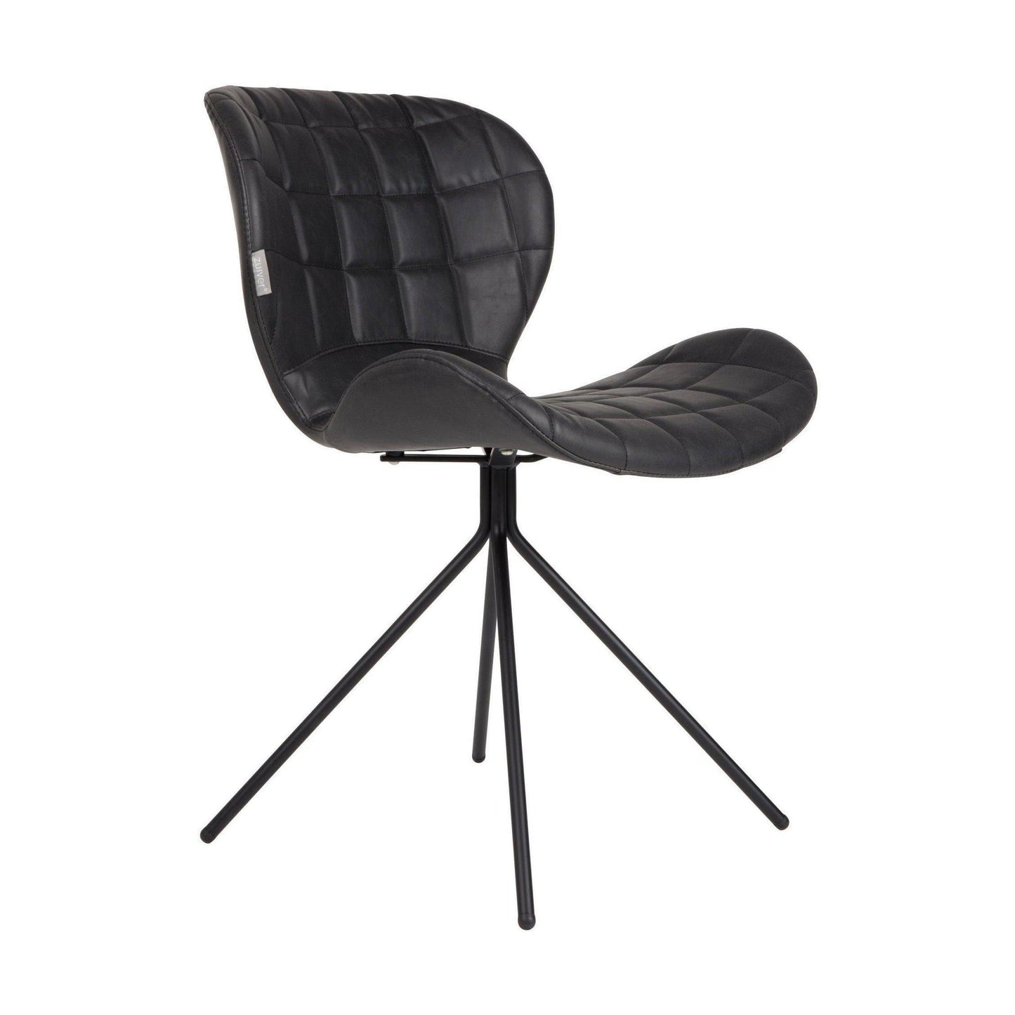 Zuiver OMG eetkamerstoel kunstleer Black