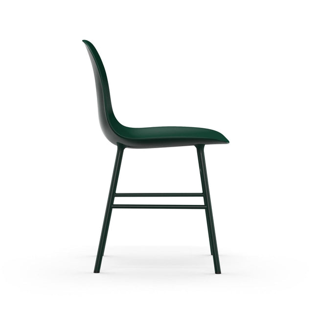 Normann Copenhagen Form Chair eetkamerstoel green - Normann Copenhagen Form Chair eetkamerstoel green