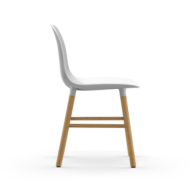 Normann Copenhagen Form Chair eetkamerstoel white - Normann Copenhagen Form Chair eetkamerstoel white