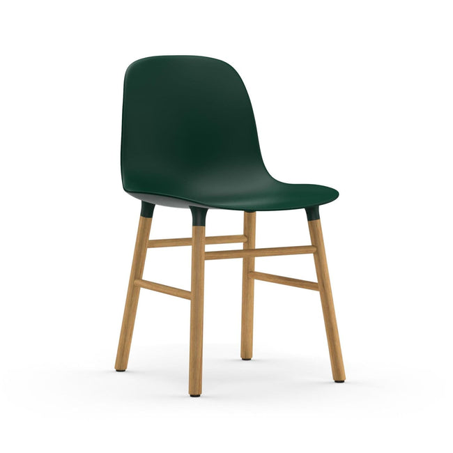 Normann Copenhagen Form Chair eetkamerstoel green - Normann Copenhagen Form Chair eetkamerstoel green