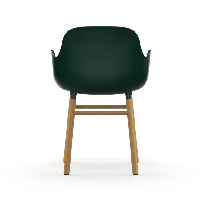 Normann Copenhagen Form armchair wood green - Normann Copenhagen Form armchair wood green