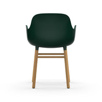Normann Copenhagen Form armchair wood green