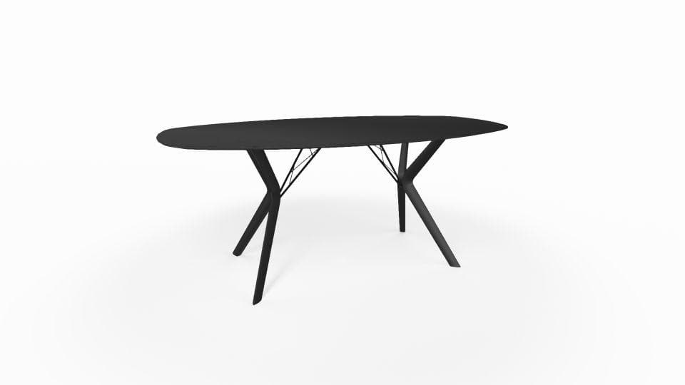 Mobitec Eclipse M-09 tafel L240 x B110 zwart