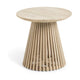 Kave Home Jeanette bijzettafel naturel ø50 cm